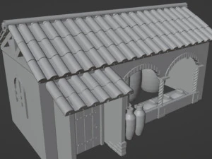 Store Wines Ancient Rome 3D Print Model