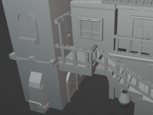 Domus Ancient Roman Housing 3D प्रिंट मॉडल