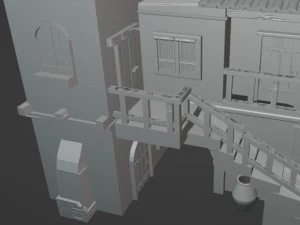 Domus Ancient Roman Housing 3D Print Model
