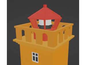 SVORTULOFT LIGHTHOUSE AND HAFNARNES LIGHTHOUSE ICELAND 3D Print Model