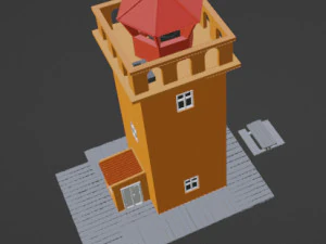 SVORTULOFT LIGHTHOUSE AND HAFNARNES LIGHTHOUSE ICELAND 3D Print Model