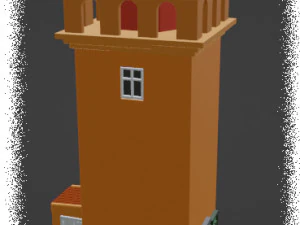 SVORTULOFT LIGHTHOUSE AND HAFNARNES LIGHTHOUSE ICELAND 3D Print Model