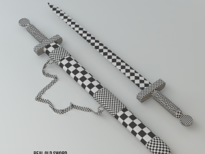 real old sword 3D Model