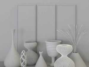 conjunto decorativo m7 Modelo 3D