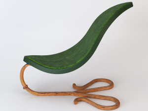 leaf chair 3D-Modell