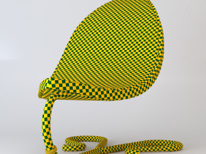 leaf chair 3D-Modell