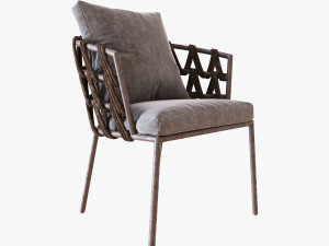 vincent sheppard leo garden dining chair Modelo 3D