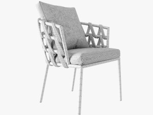 vincent sheppard leo garden dining chair Modelo 3D