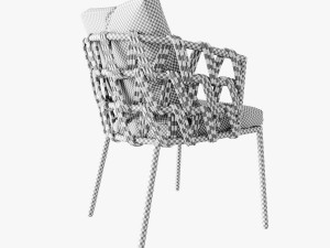 vincent sheppard leo garden dining chair Modelo 3D
