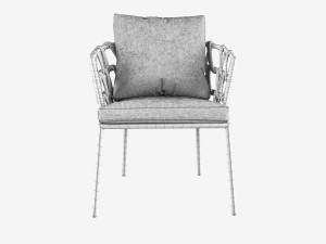 vincent sheppard leo garden dining chair Modelo 3D