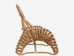 boucle rattan armchair kok maison 627 3D Model