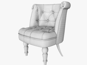 armchair garda decor Modèle 3D