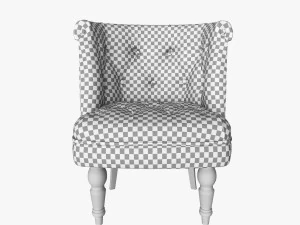 armchair garda decor 3D Model