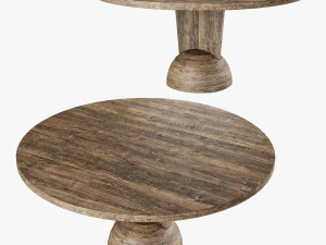 tavolo Brancusi Modello 3D