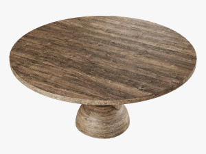 brancusi table Model 3D