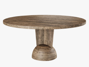 brancusi table Model 3D