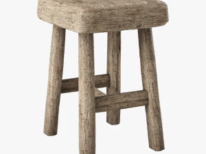 bangku vermissen Model 3D