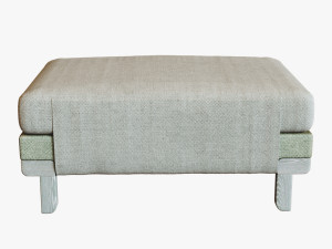 fauteuil basil pouf otto Modelo 3D