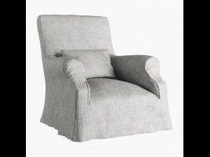 oliver gustav armchair Model 3D