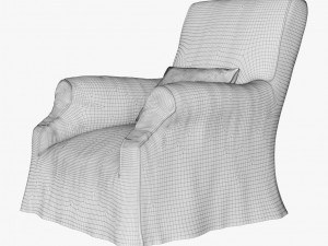 oliver gustav armchair Model 3D