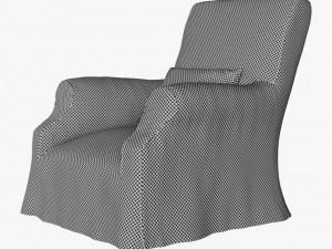 oliver gustav armchair Model 3D