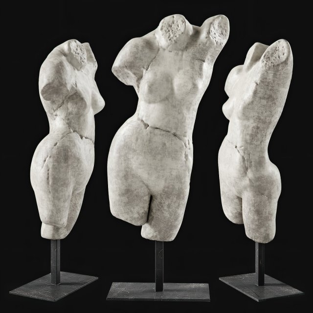 sculpture of venus 3Dモデル .c4d .max .obj .3ds .fbx .stl .blend 