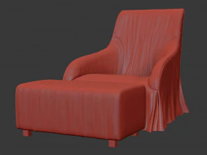 kalos armchair 3D Model