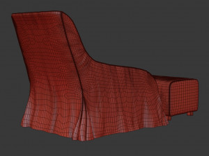 kalos armchair 3D 모델
