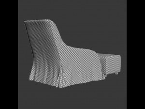 kalos armchair 3D 모델