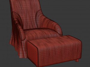 kalos armchair 3D 모델