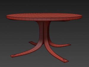 dinner table 3D 模型