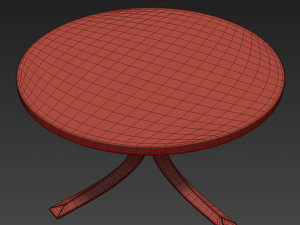 dinner table 3D 模型