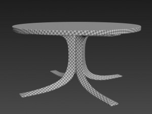 dinner table 3D 模型