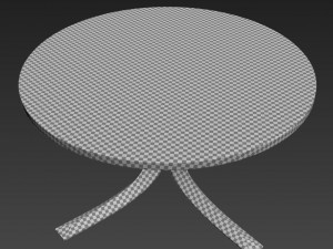 dinner table 3D 模型
