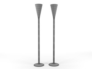 floor lamps luminator fontanaarte 3D मॉडल