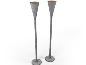 floor lamps luminator fontanaarte 3D मॉडल