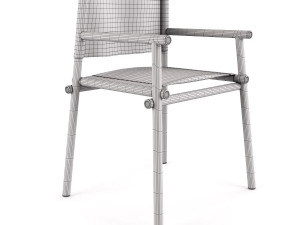 emu terramare chair 728 3D 모델