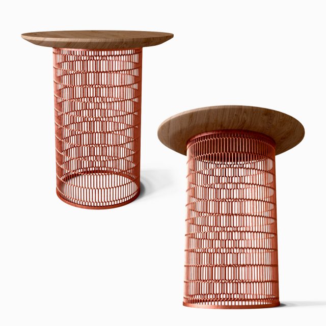 kettal mesh table Modello 3D .c4d .max .obj .3ds .fbx .stl .blend 