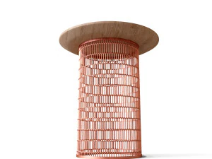 tavolo in rete kettal Modello 3D