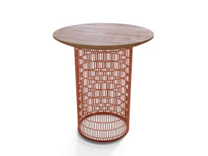 tavolo in rete kettal Modello 3D