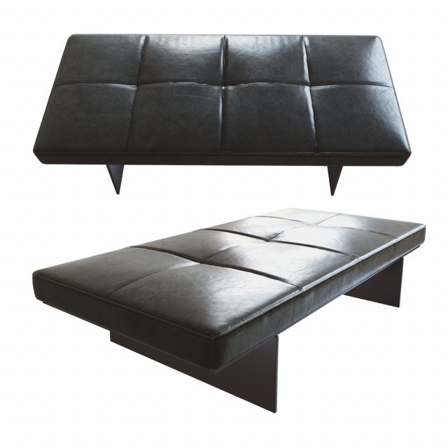 track tollgard daybed Modelo 3D .c4d .max .obj .3ds .fbx .stl .blend 