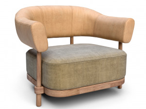 christophe delcourt gum armchair 3D Model
