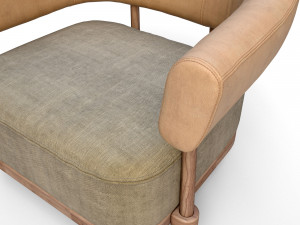 christophe delcourt gum armchair Modello 3D