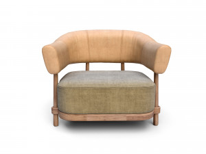 christophe delcourt gum armchair Modello 3D