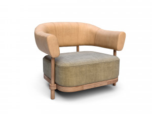 christophe delcourt gum armchair Modello 3D