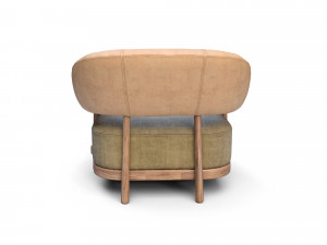 christophe delcourt gum armchair Modello 3D