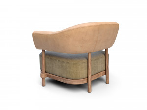 christophe delcourt gum armchair Modello 3D