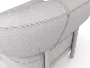 christophe delcourt gum armchair 3D Model