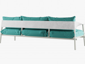 terramare three seats sofa Modelo 3D