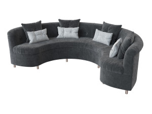 round sofa 3D Model